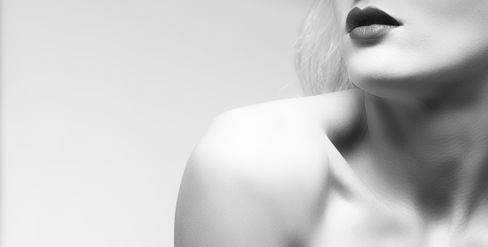 Dark Lips Elegance by Howard Ashton-Jones — canvas wall art