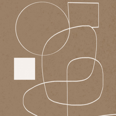 Minimalist line composition 14