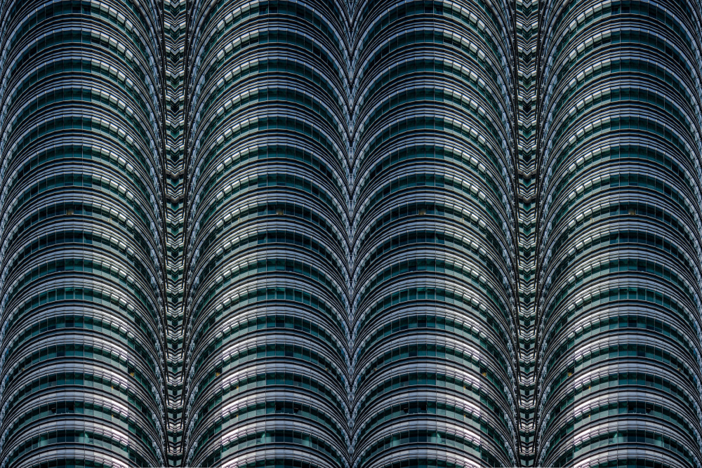 Sleek Architectural Curves by Miro Susta — canvas wall art
