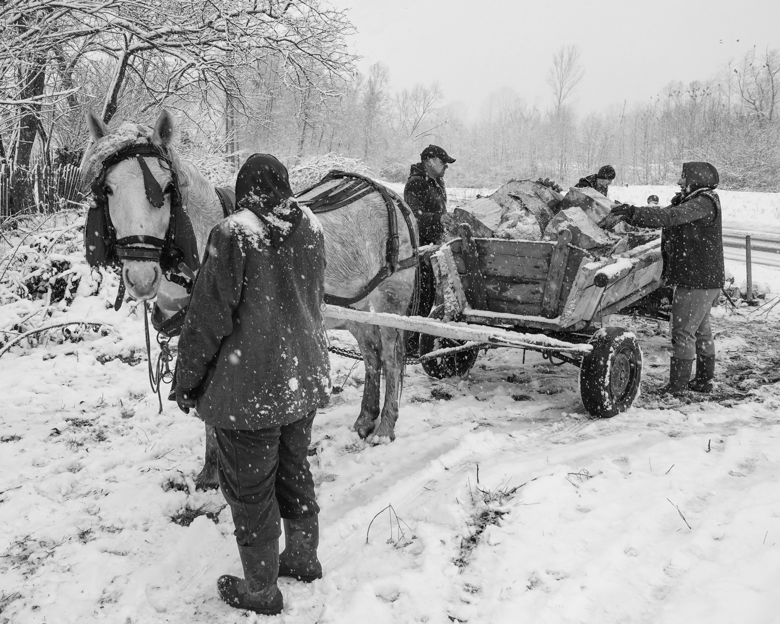 Simple life in isolated mountain villages.