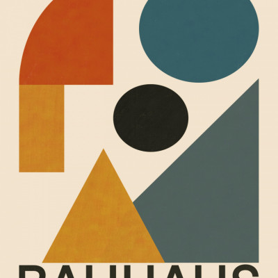 Geometric Bauhaus Composition
