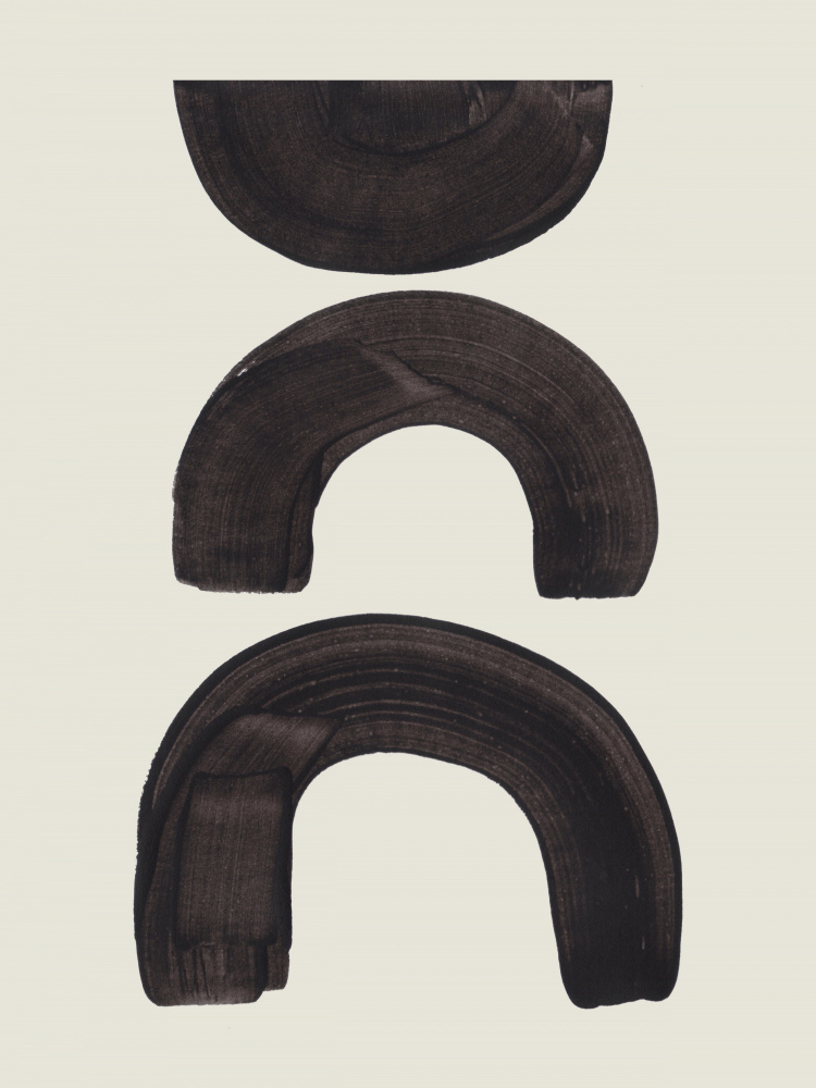 Abstract Arch Shapes by Ejaaz Haniff — canvas wall art