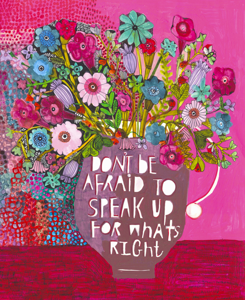 Speak the Truth by Sharon Nullmeyer — canvas wall art