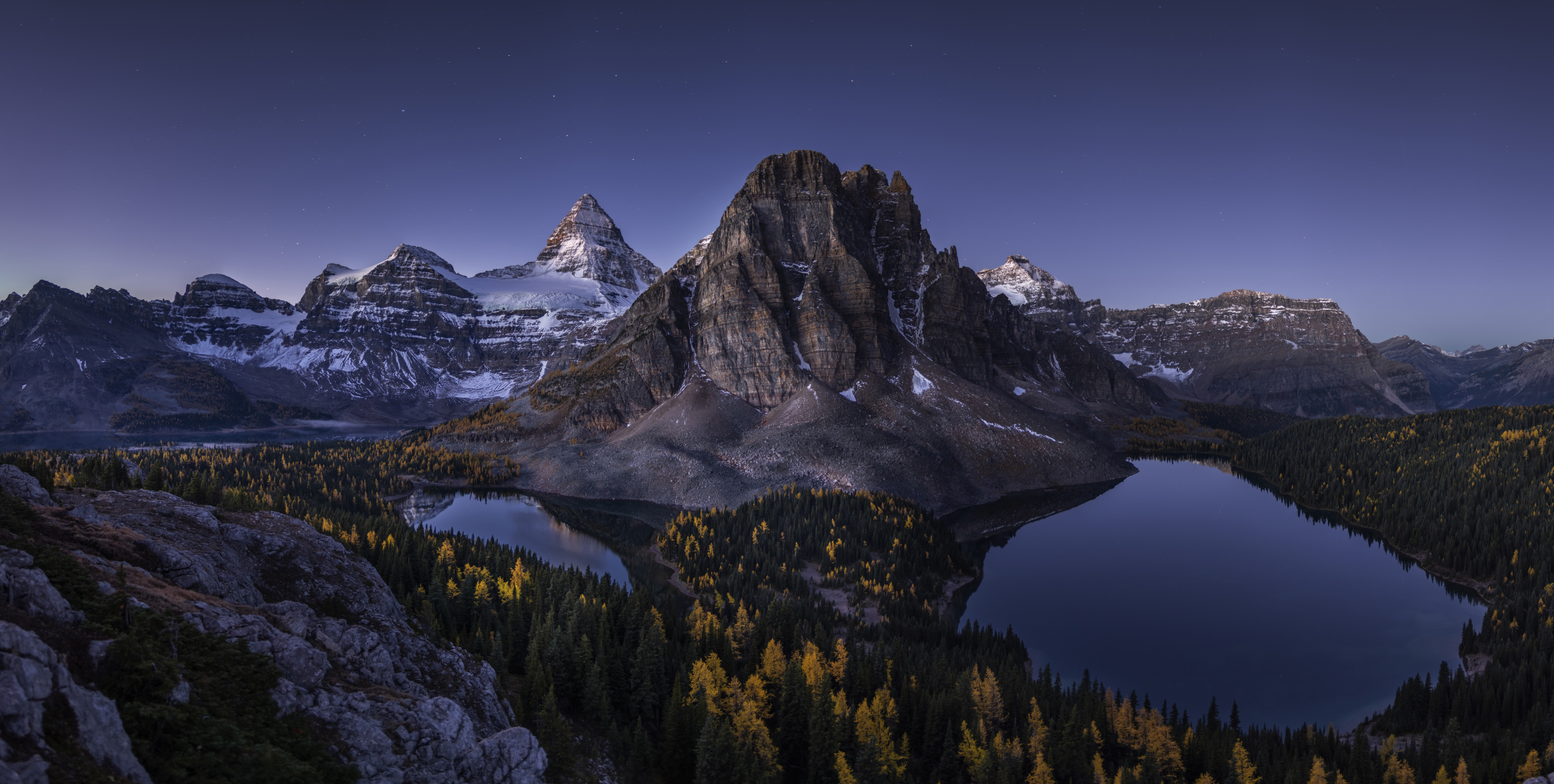 Mount Assiniboine Twilight