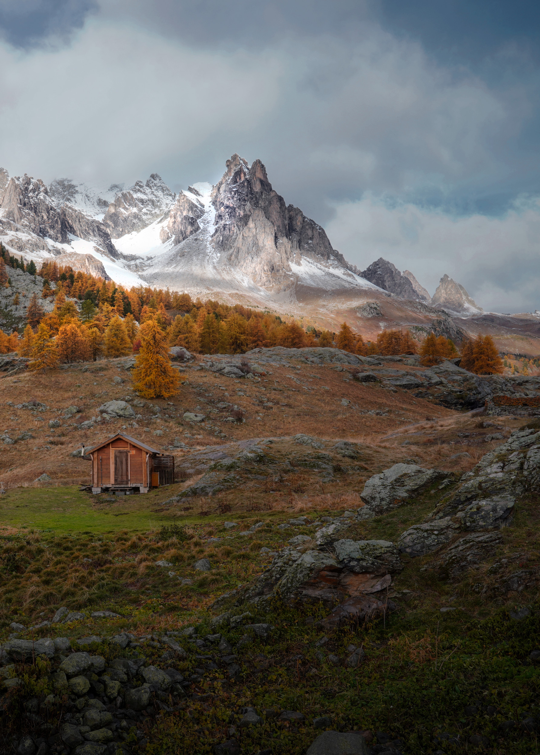 Alpine Autumn by LINGLING GUAN