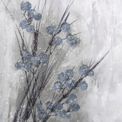 Frosted Blue Branches