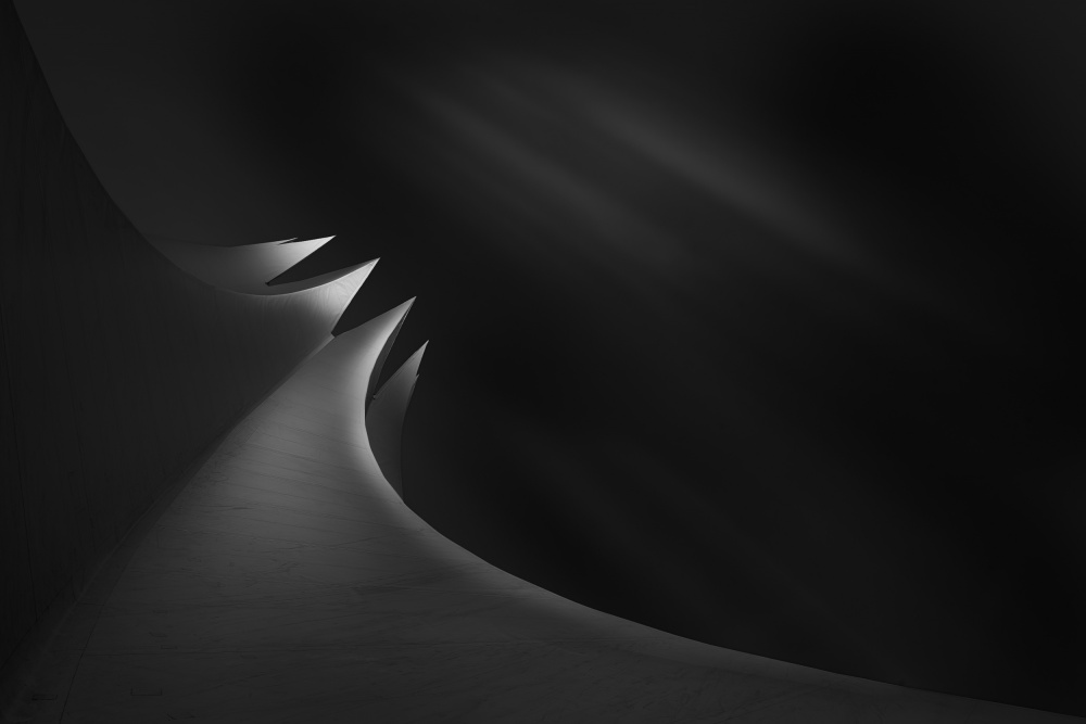 Dramatic Light Curves by Carsten Velten — canvas wall art