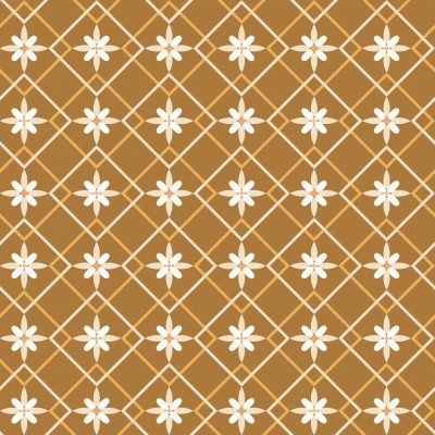 Japandi farmhouse blender diagonally checked mustard yellow seamlss pattern