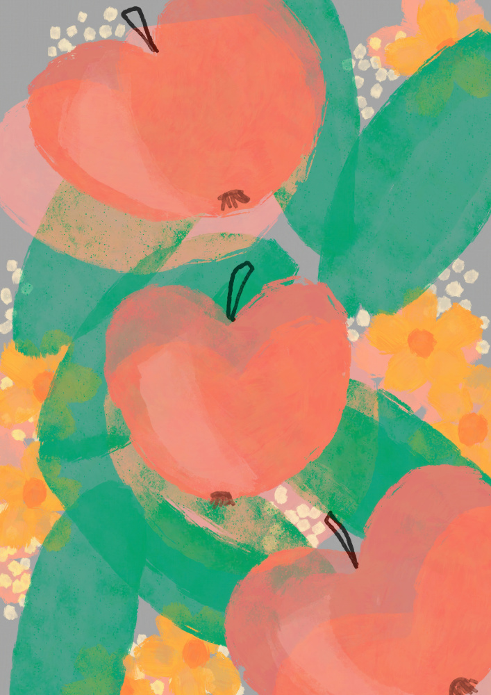 Summerapples by Treechild — canvas wall art