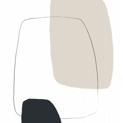 Organic Shapes In Neutral Tones