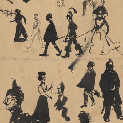 Studieblad Met Mannen En Vrouwen