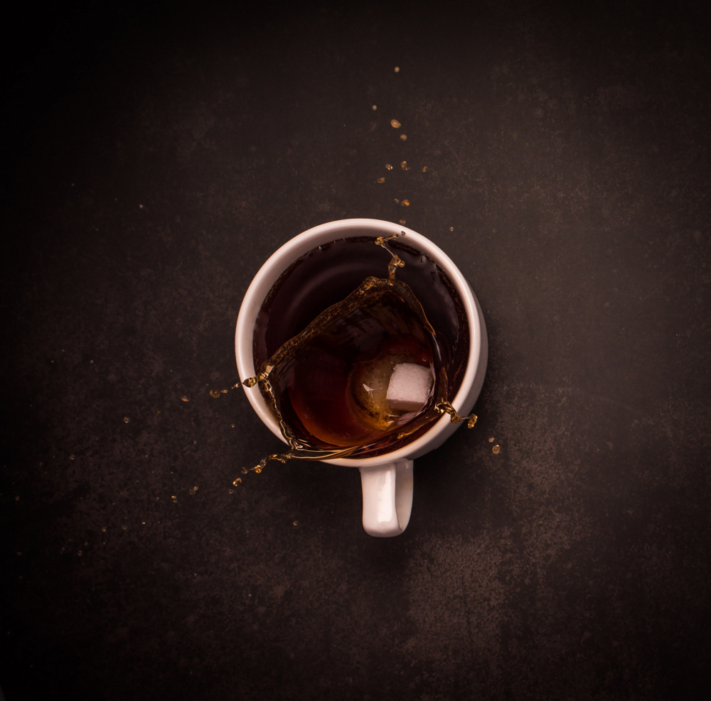 Iced Coffee Splash by Sumit Dhuper — canvas wall art