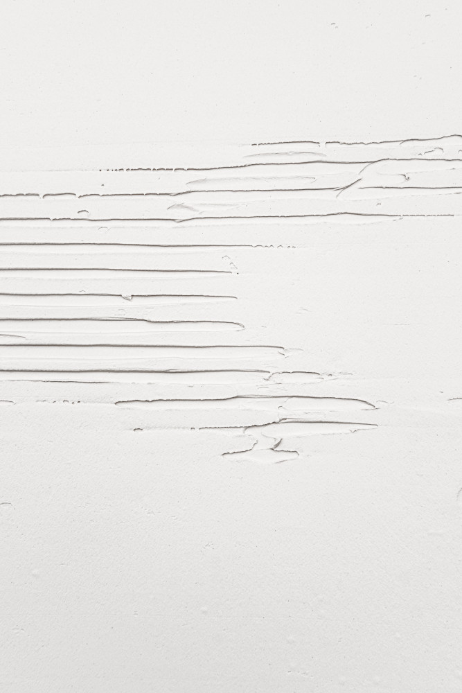 Minimalist White Lines by Old Artists Studio III — canvas wall art