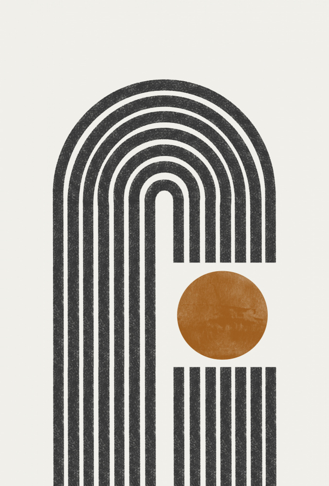 Sunset Curves by THE MIUUS STUDIO — canvas wall art