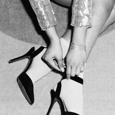 Elegant Heels And Socks