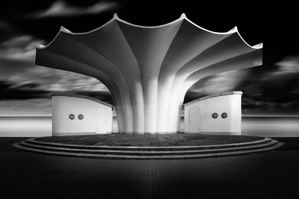 Dramatic Coastal Architecture by Oliver Buchmann — canvas wall art