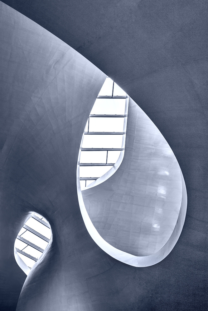 Abstract Curves and Light by Theo Luycx — canvas wall art