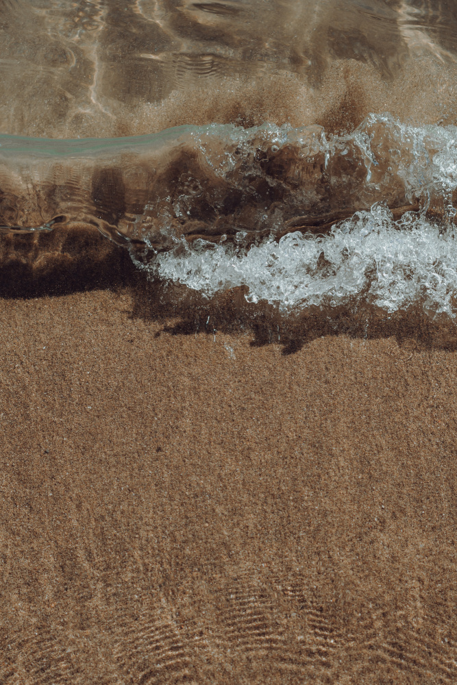 Gentle Shore Wave by Aimee Giles — canvas wall art