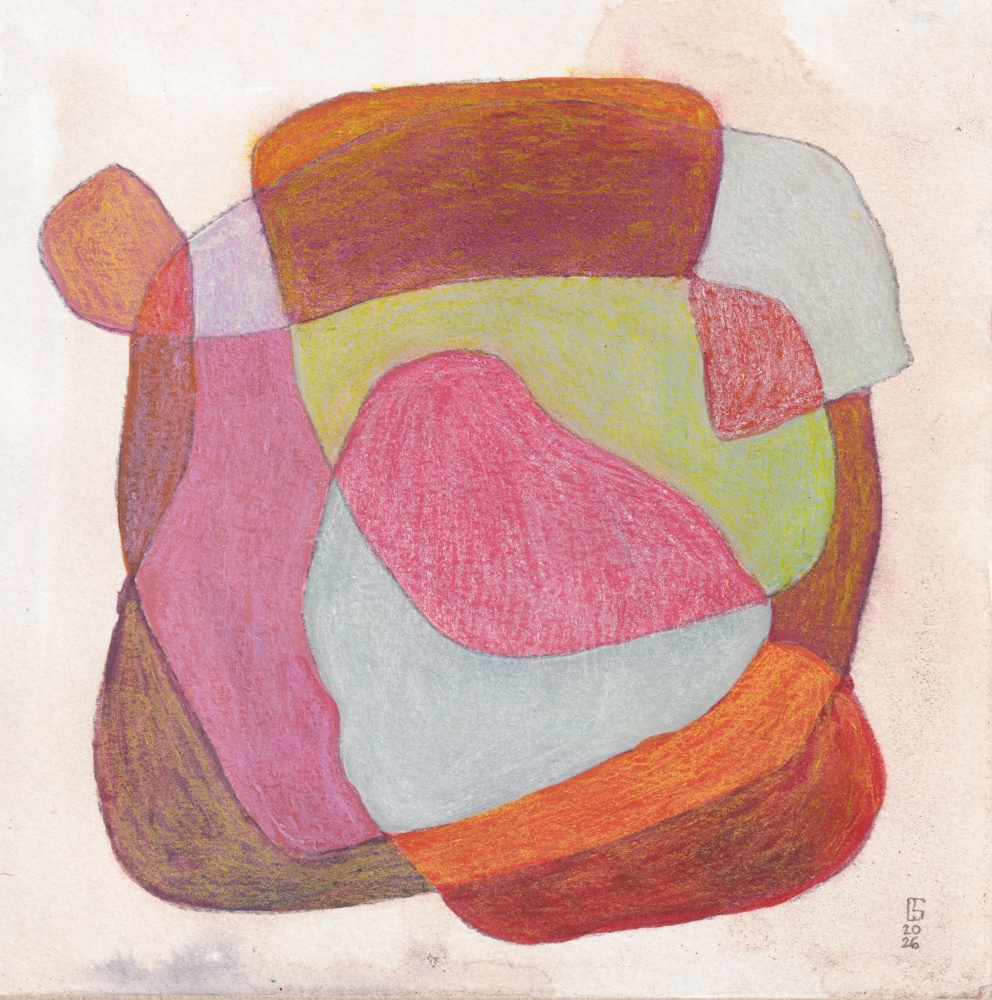 Soft Abstract Forms by Catalina Somolinos — canvas wall art