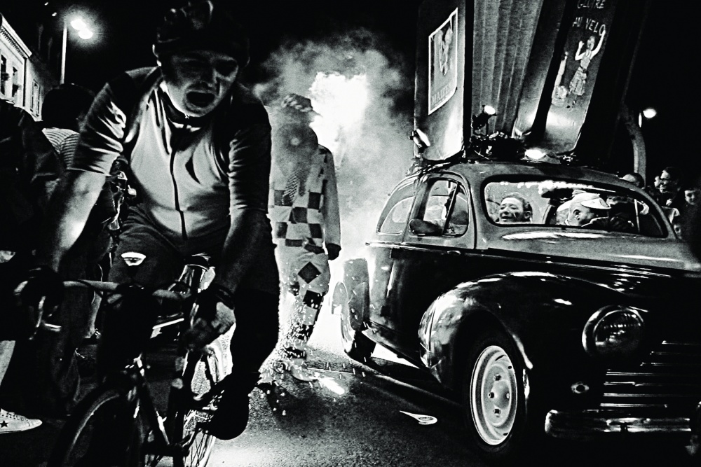 Night Race Spectacle by Manu Allicot — canvas wall art
