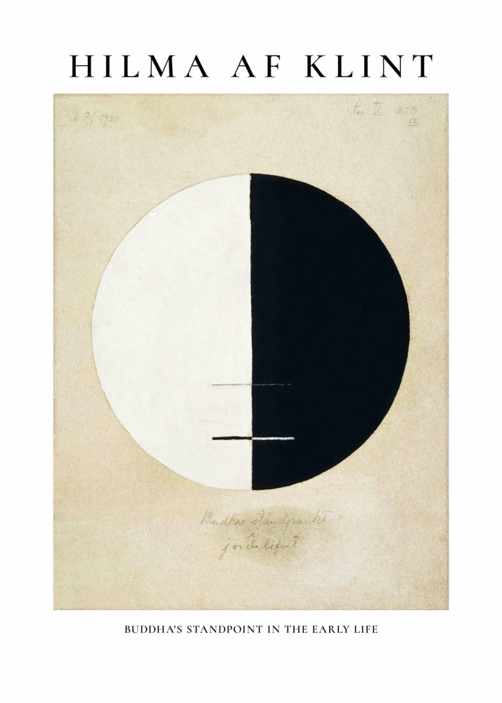 Buddhas Standpoint In Early Life by Hilma Af Klint — canvas wall art