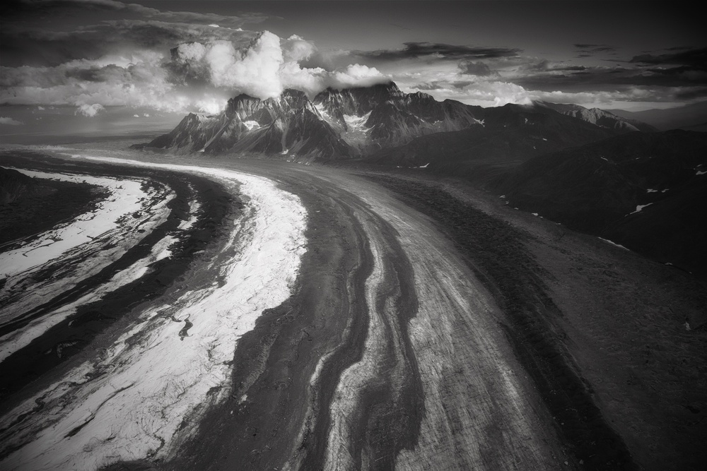 Majestic Glacier Mountains by Atul Chopra — canvas wall art