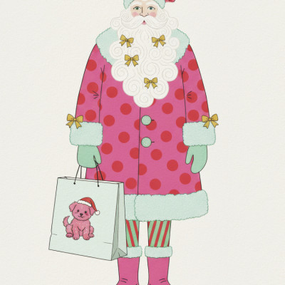Shopping Santa