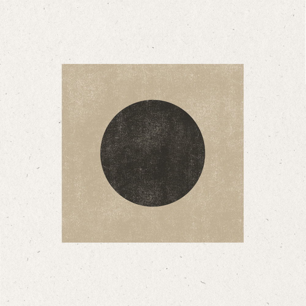 Eclipse Silence by THE MIUUS STUDIO — canvas wall art