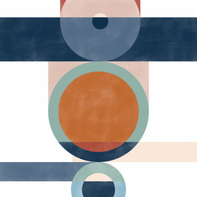 Geometric Shapes With Circles And Rectangles