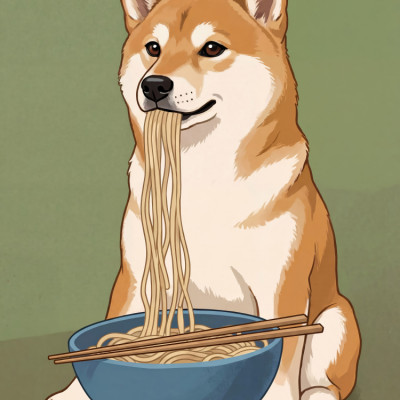 Noodle Shiba Inu