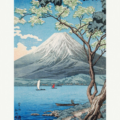 Mount Fuji From Lake Yamanaka