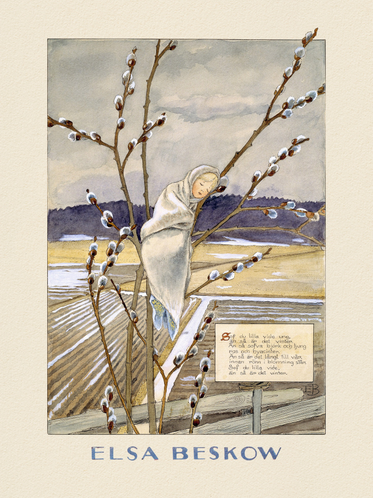 Tummelisa - Sov Du Lilla Videung by Elsa Beskow &amp; Hc Andersen — canvas wall art