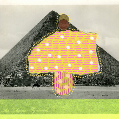 Surreal Desert Mushroom