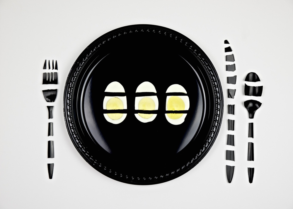 Deconstructed Breakfast by Mike Melnotte — canvas wall art