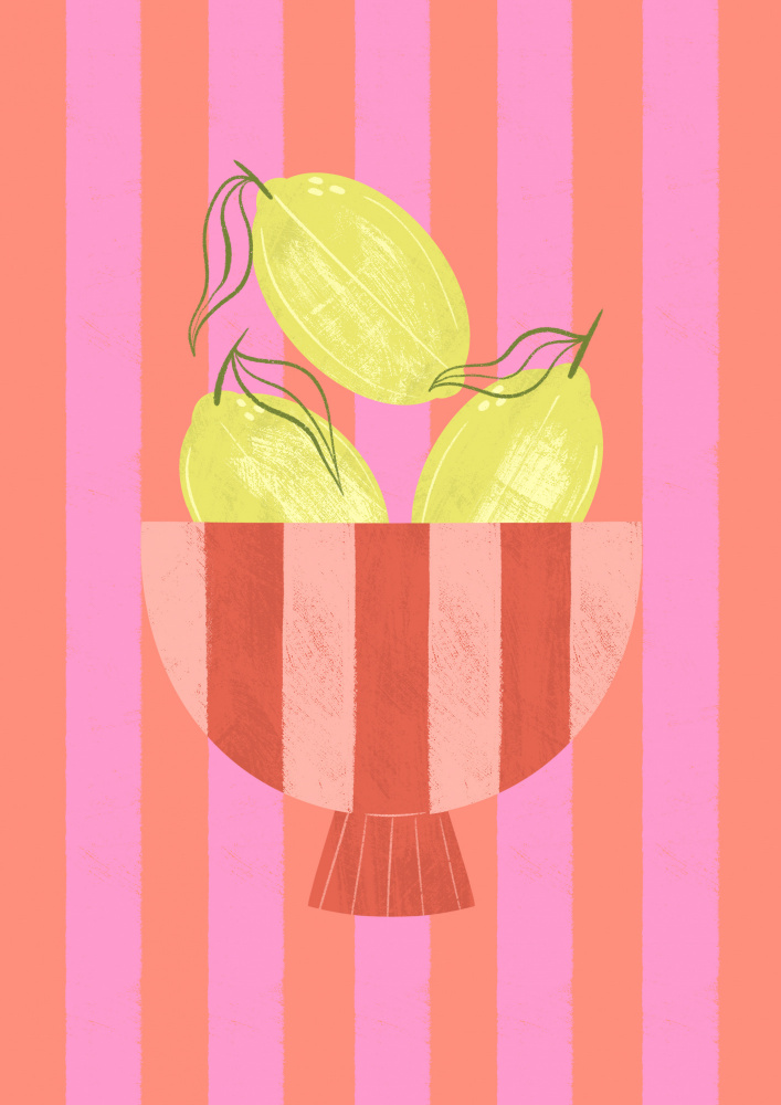 Bowl Of Lemons by Melissa Donne — canvas wall art