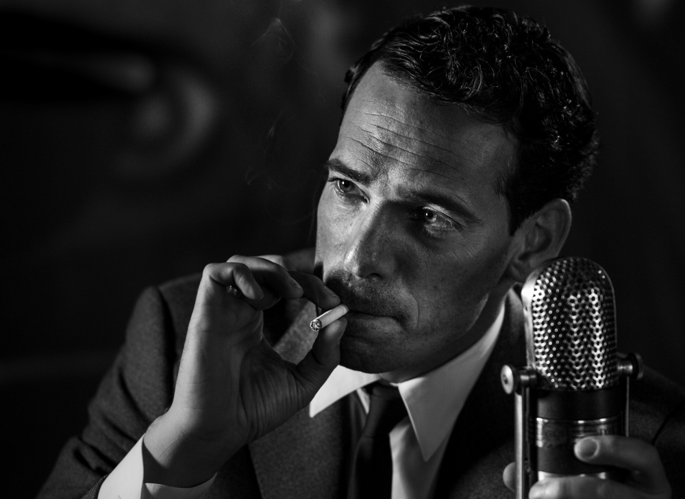 Smoking Radio Host by Peter Müller Photography — canvas wall art