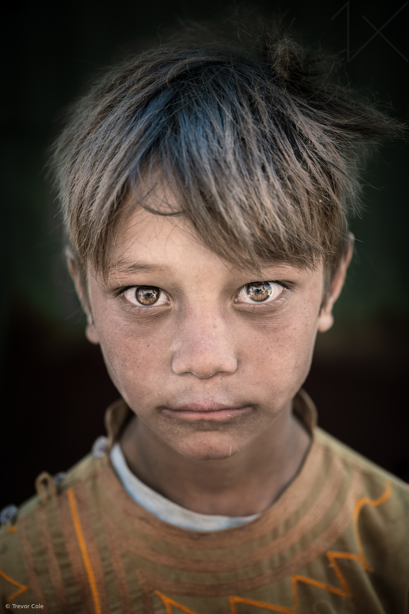 Young Afghan boy