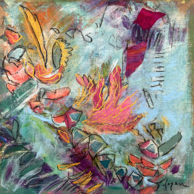 Abstract Garden Bloom