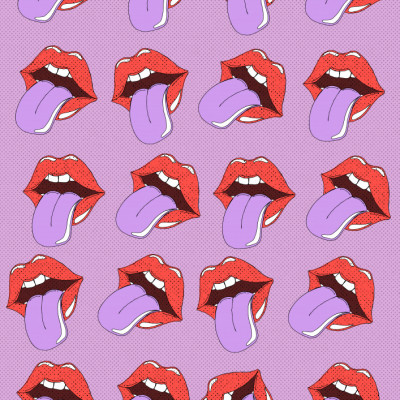 Lips Pattern