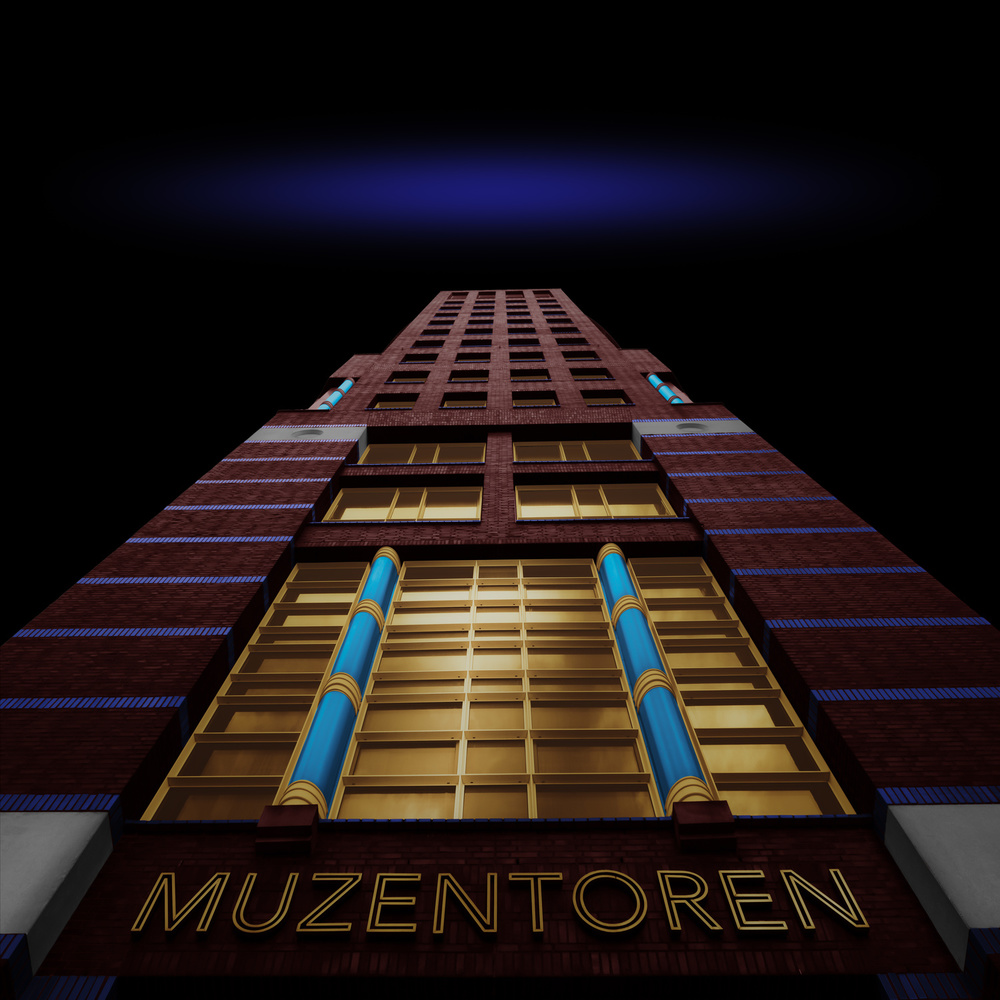 Muzentoren by Marc Huybrighs — canvas wall art