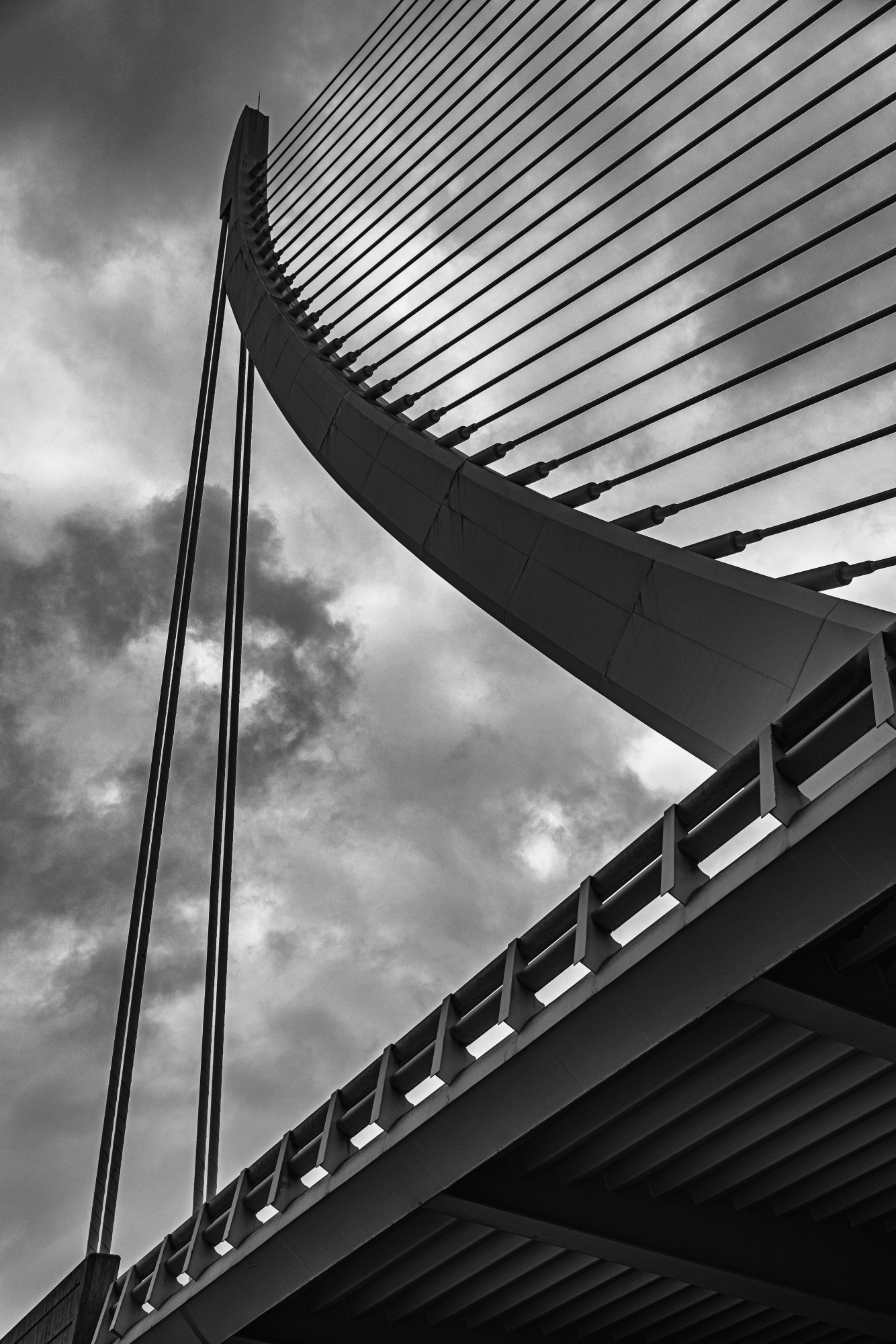 under dramatic clouds by Urs Zimmermann