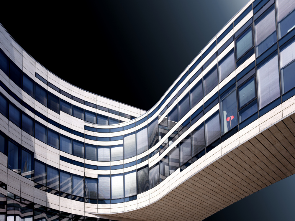 Sleek Urban Curves by Karin Kilb — canvas wall art