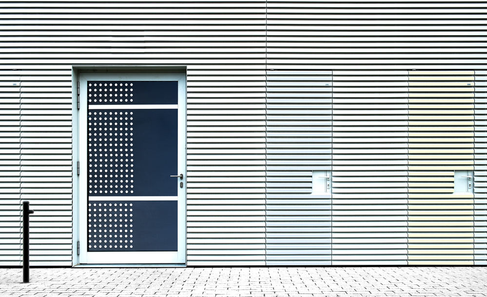 Modern Architectural Door by Harry Verschelden — canvas wall art