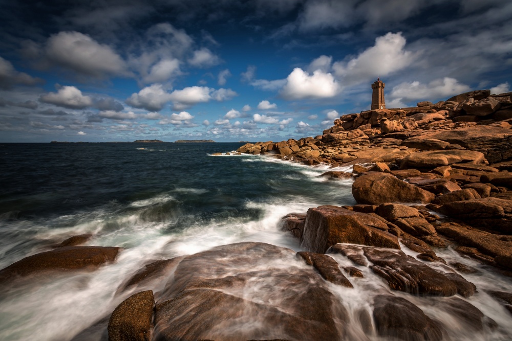 Rugged Coast Lighthouse by Sus Bogaerts — canvas wall art