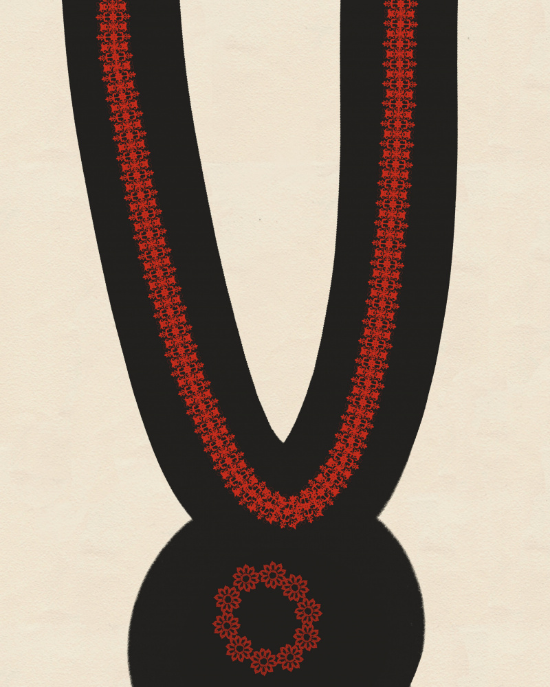 Hindu Tilaka Mark by Deepthi s — canvas wall art