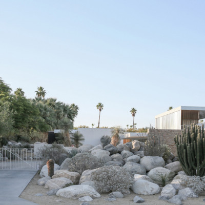 Landscape With Sleek Architectural Design