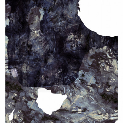 Coastal Blue Geometric Abstraction 1