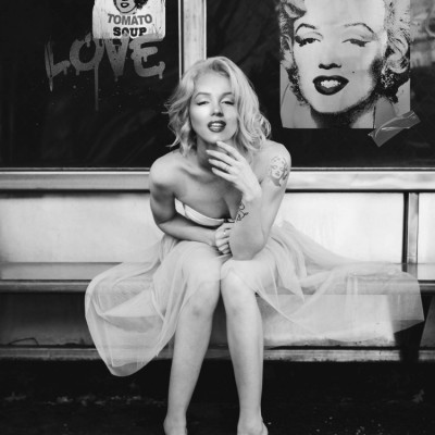 New Marilyn BW