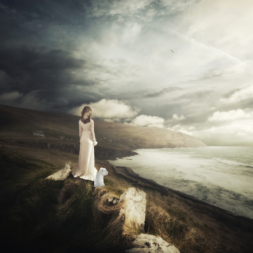 Serene Coastal Companions by Martin Marcisovsky — canvas wall art