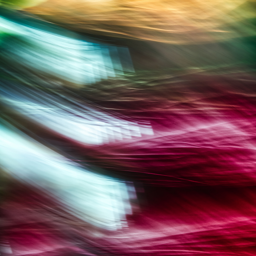 Vibrant Flowing Colors by Harry Verschelden — canvas wall art